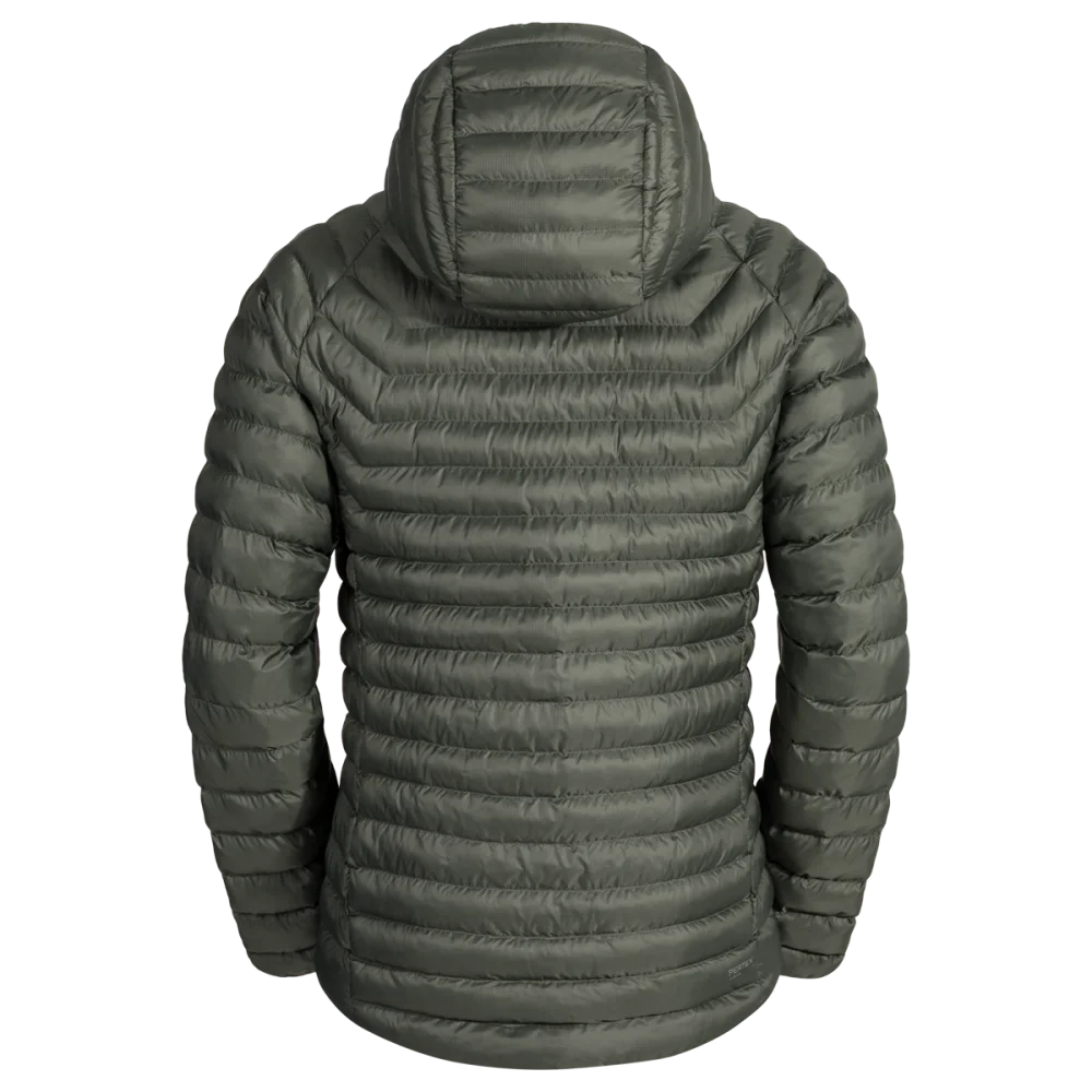 Nubaro Men's Insulated Hooded Jacket — Thyme Green