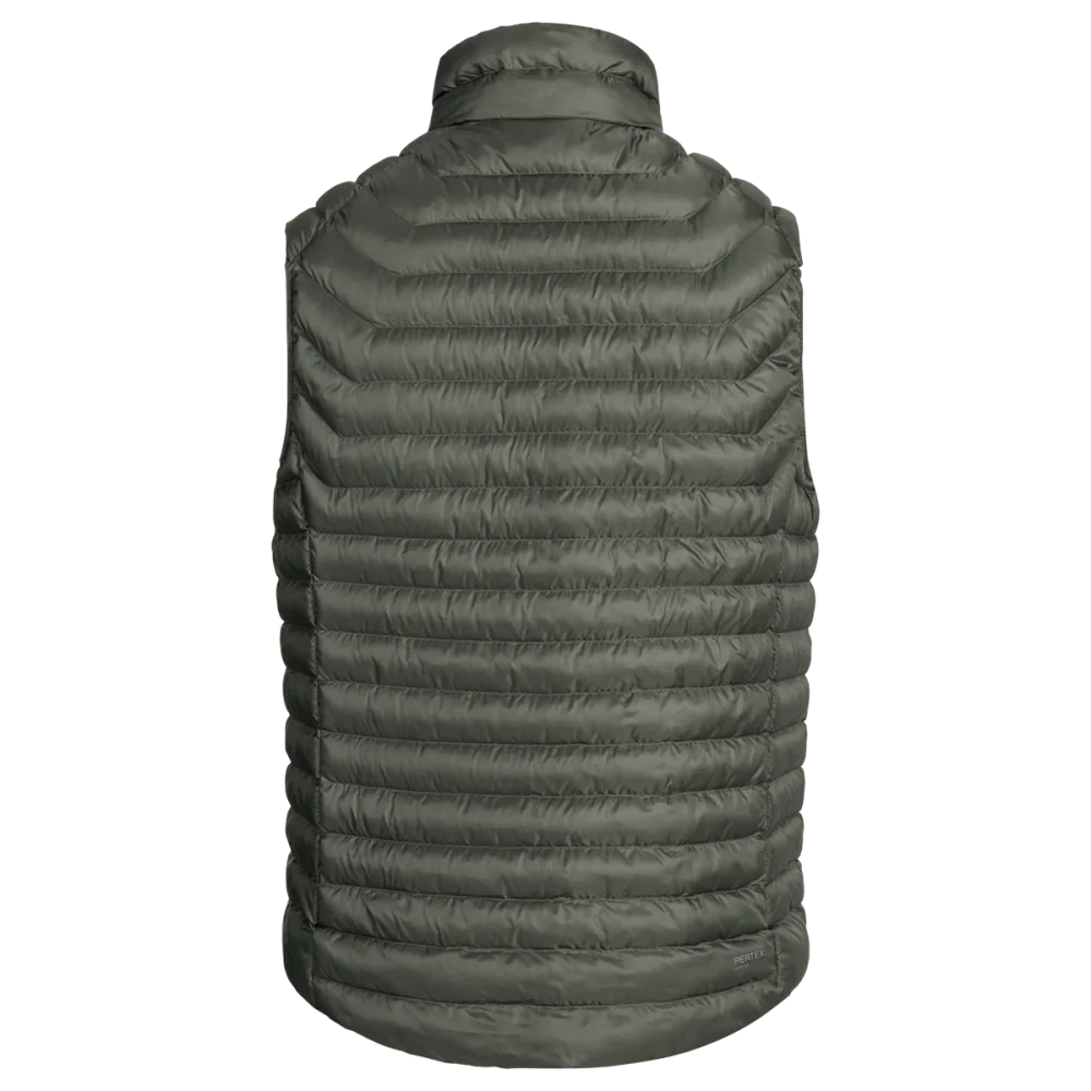 Nubaro Men's Insulated Vest — Thyme Green