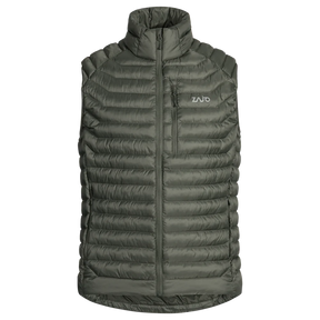 Nubaro Men's Insulated Vest — Thyme Green