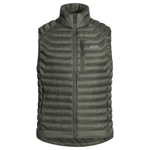 Nubaro Men's Insulated Vest — Thyme Green