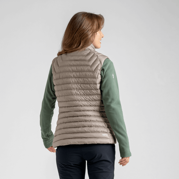 Nubaro Women's Insulated Vest — Golden Brown