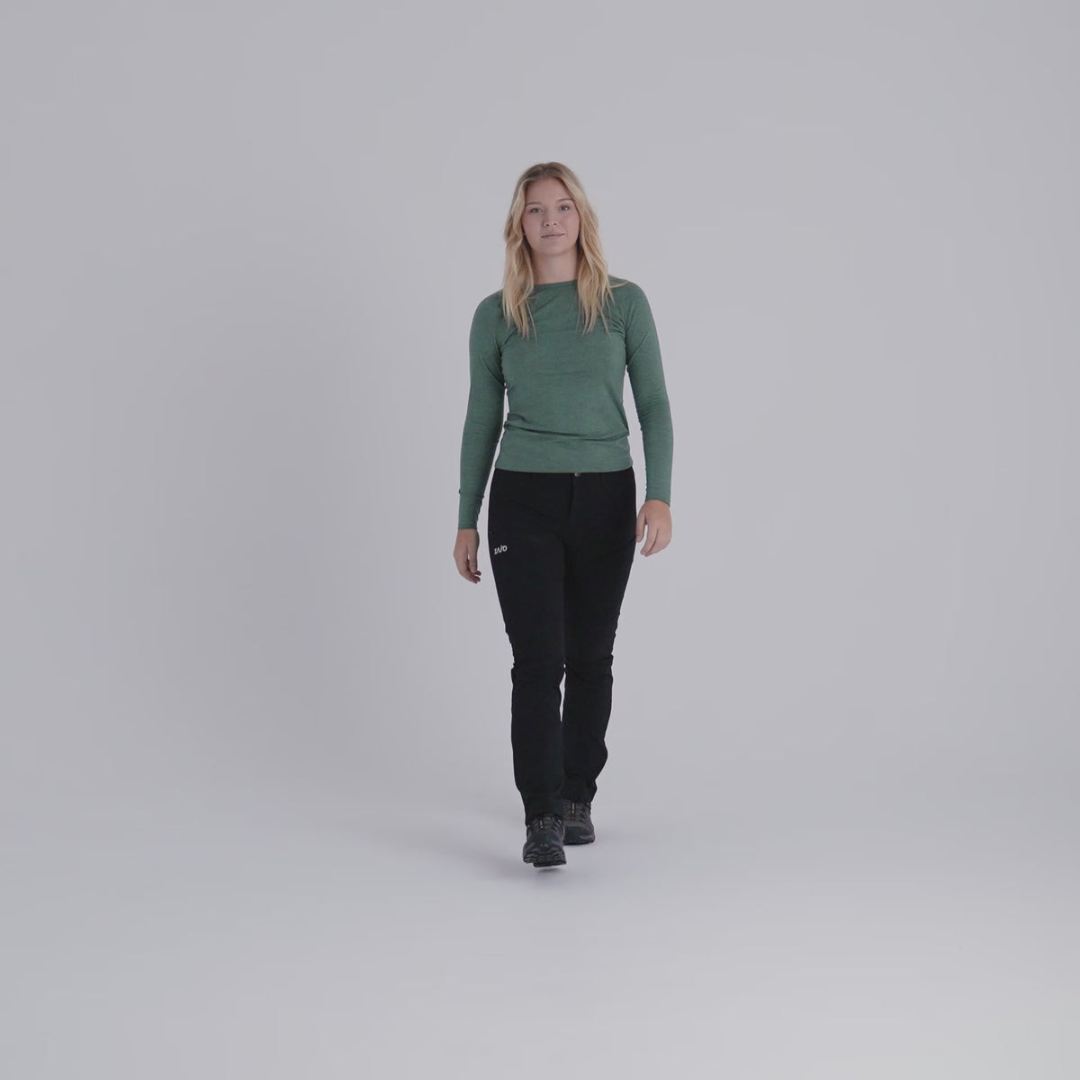 Senti Women's Merino Longsleeve — Purple