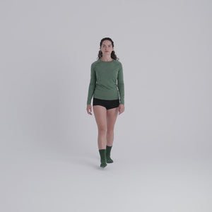 Senti Women's Merino Hot Pants — Lila Haze