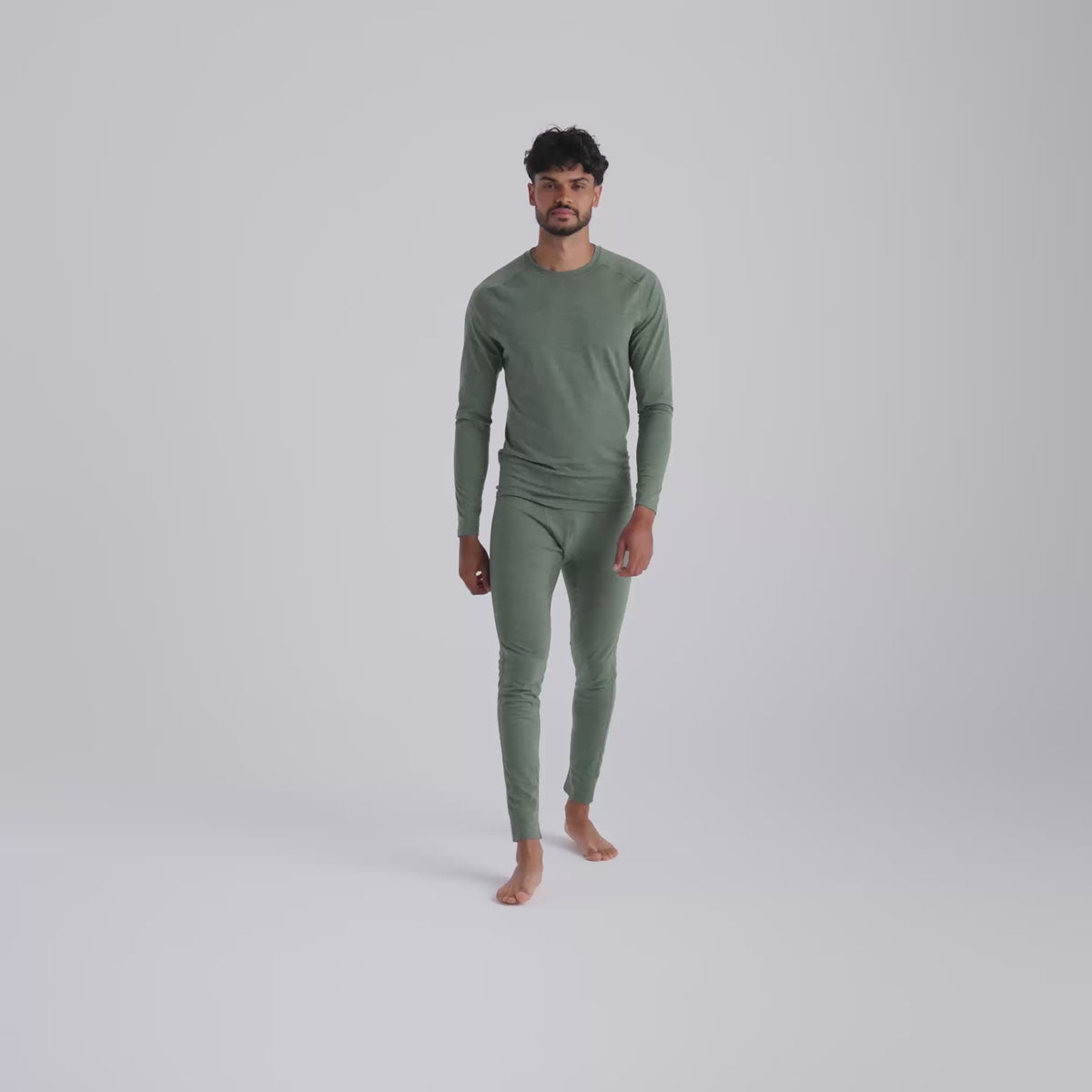 Senti Men's Merino Longsleeve — Decadent Red