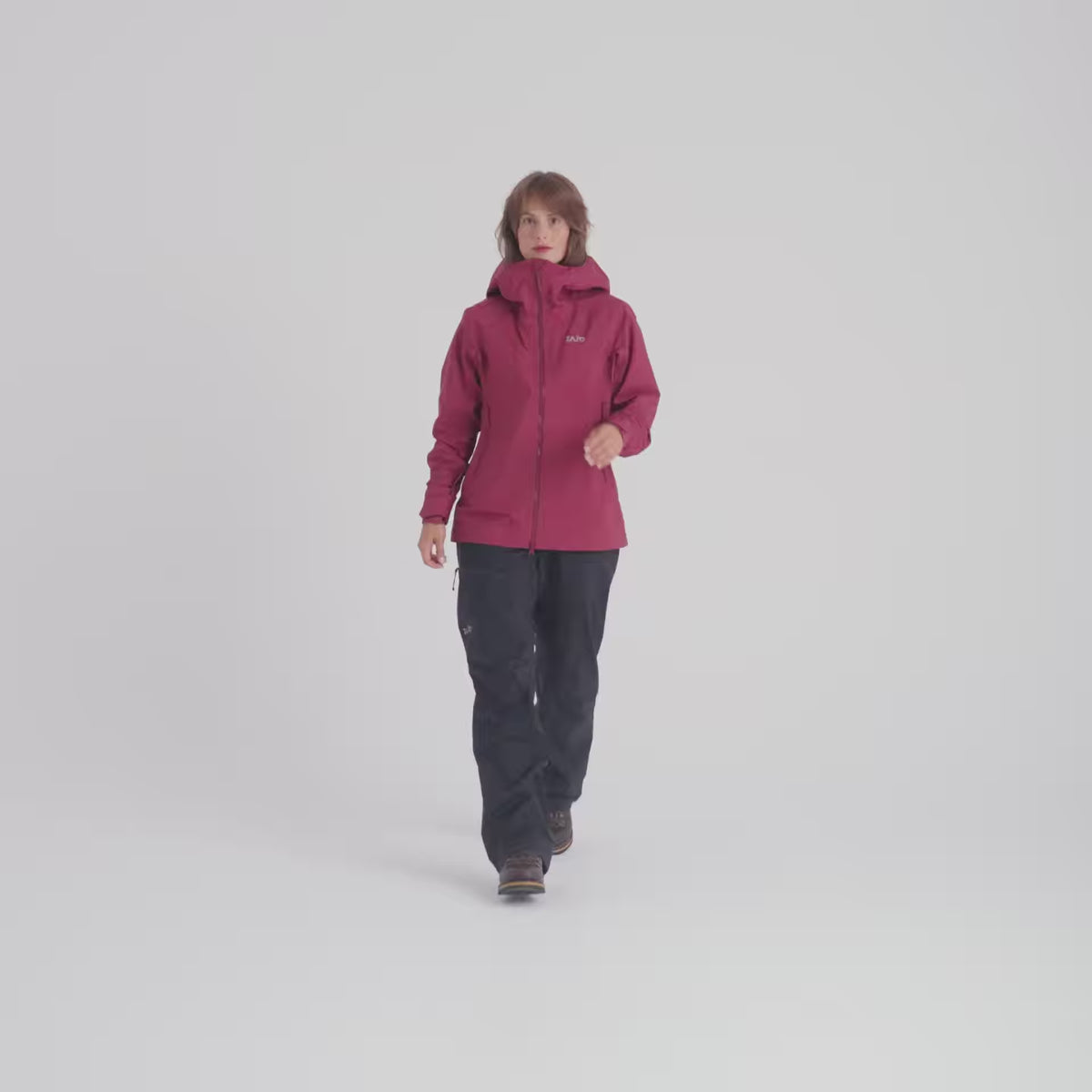 Torento Women's Waterproof 3L Jacket — Earth Red