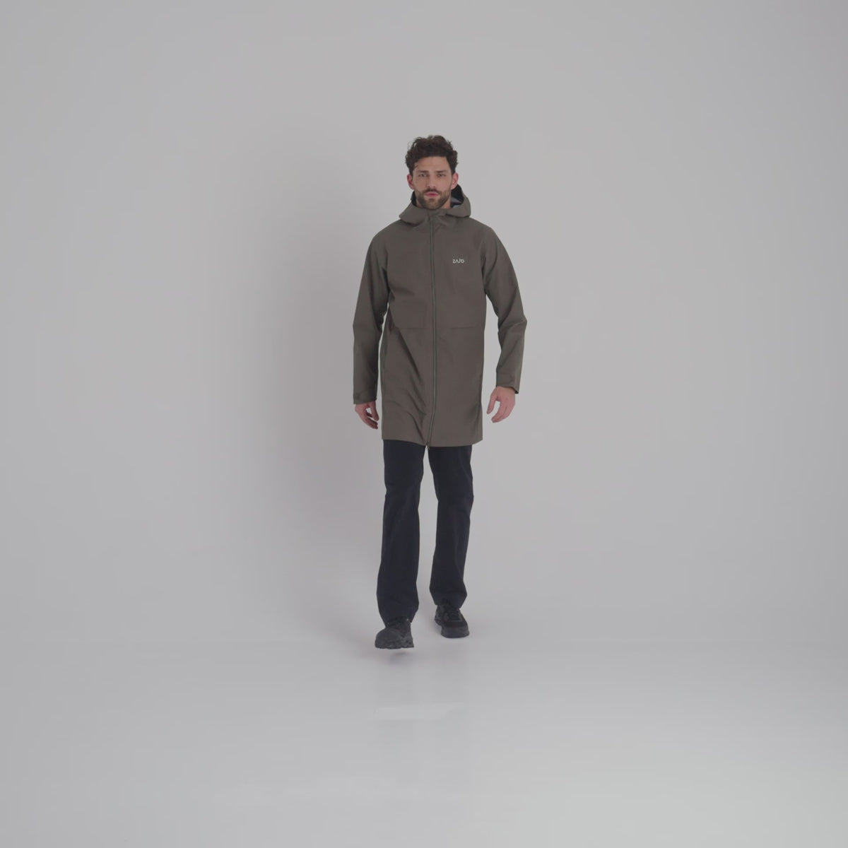 Urbo Men's 3L Parka — Black