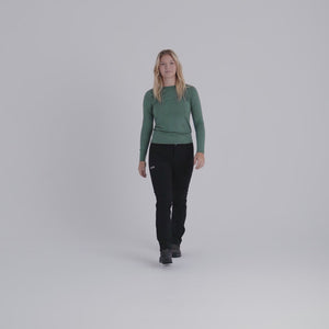 Senti Women's Merino Longsleeve — Dove Grey
