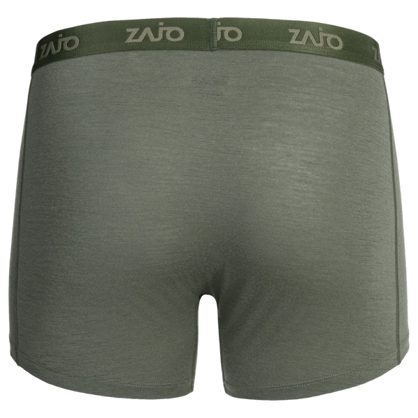 Senti Men's Merino Boxer Briefs — Thyme Green