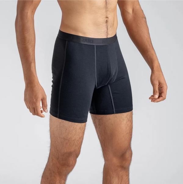 Senti Men's Merino Boxer Briefs Long
