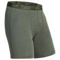 Senti Men's Merino Boxer Briefs Long — Thyme Green