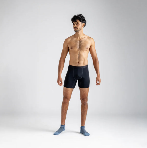 Senti Men's Merino Boxer Briefs Long