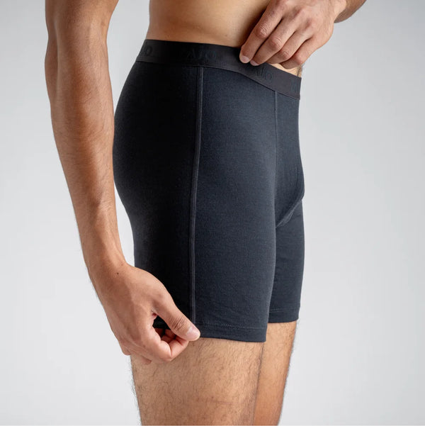 Senti Men's Merino Boxer Briefs Long