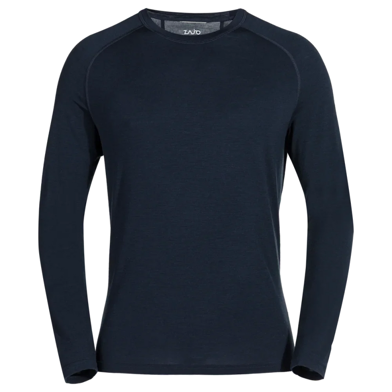 Senti Men's Merino Longsleeve — Dark Navy