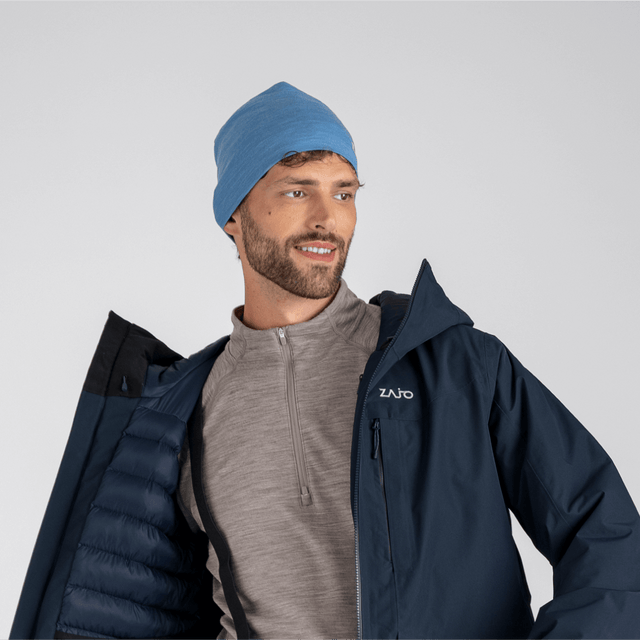 Senti Merino Beanie — Amber Gold