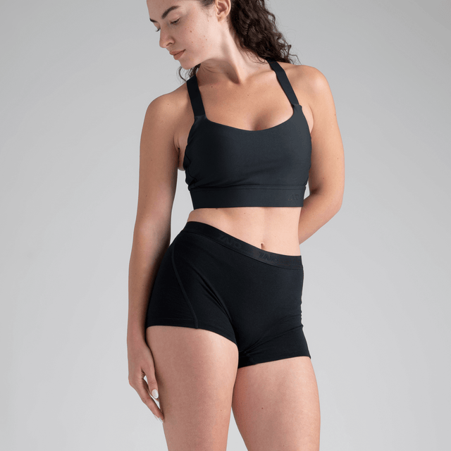 Senti Women's Merino Hot Pants — Purple