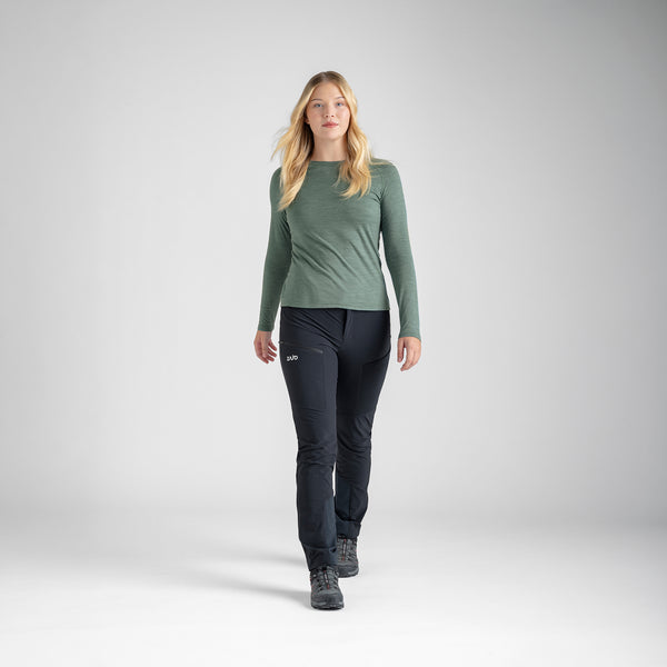 Senti Women's Merino Longsleeve — Purple