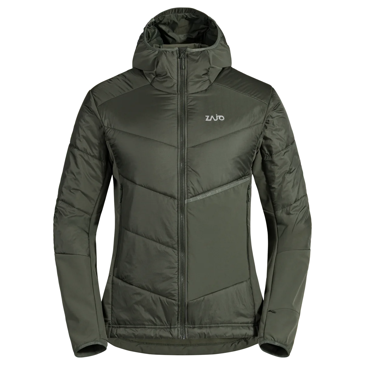 Spiro Men's Insulated Hybrid Jacket — Thyme Green