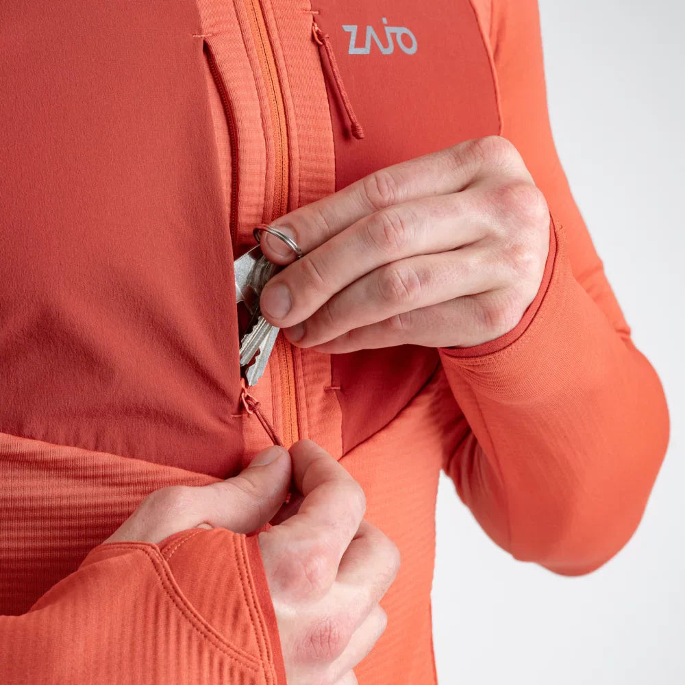 Spiro Men's Light Grid Fleece Jacket