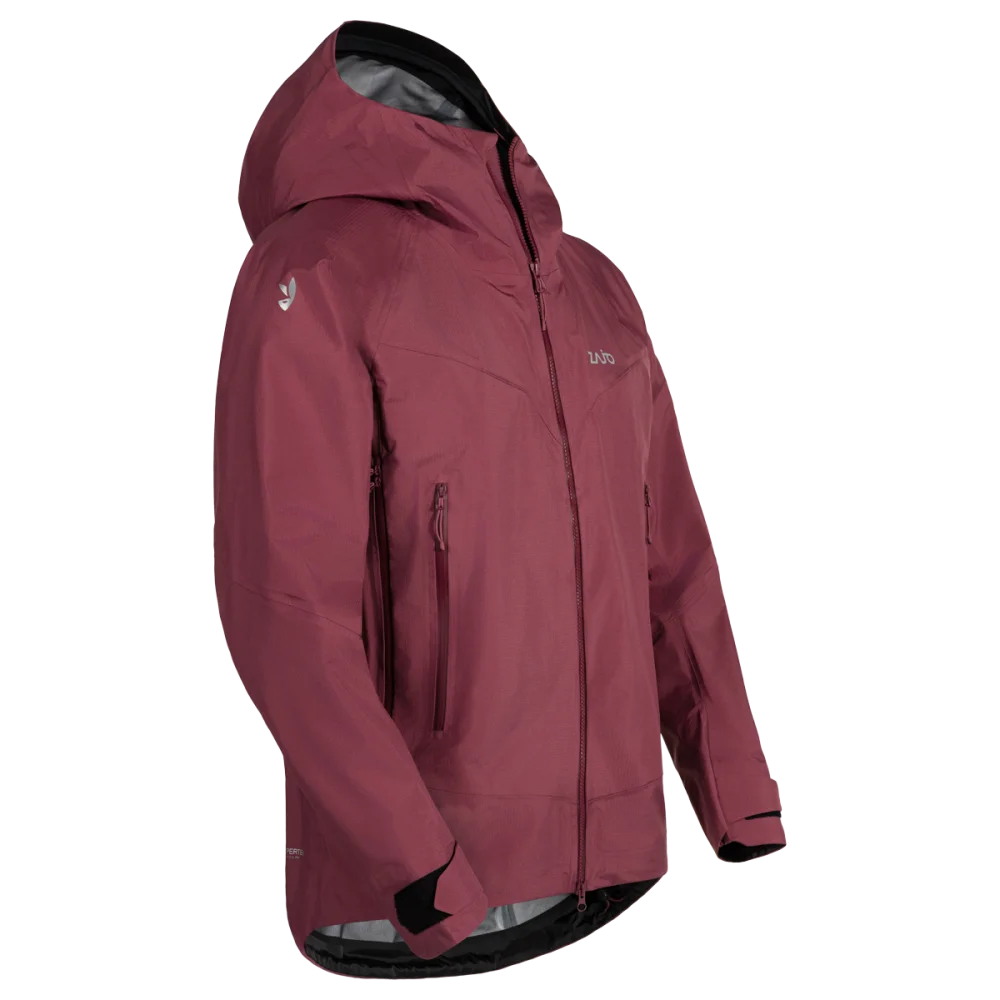 Torento Men's Waterproof 3L Jacket — Earth Red